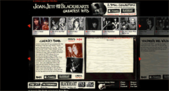 Desktop Screenshot of greatesthits.joanjett.com